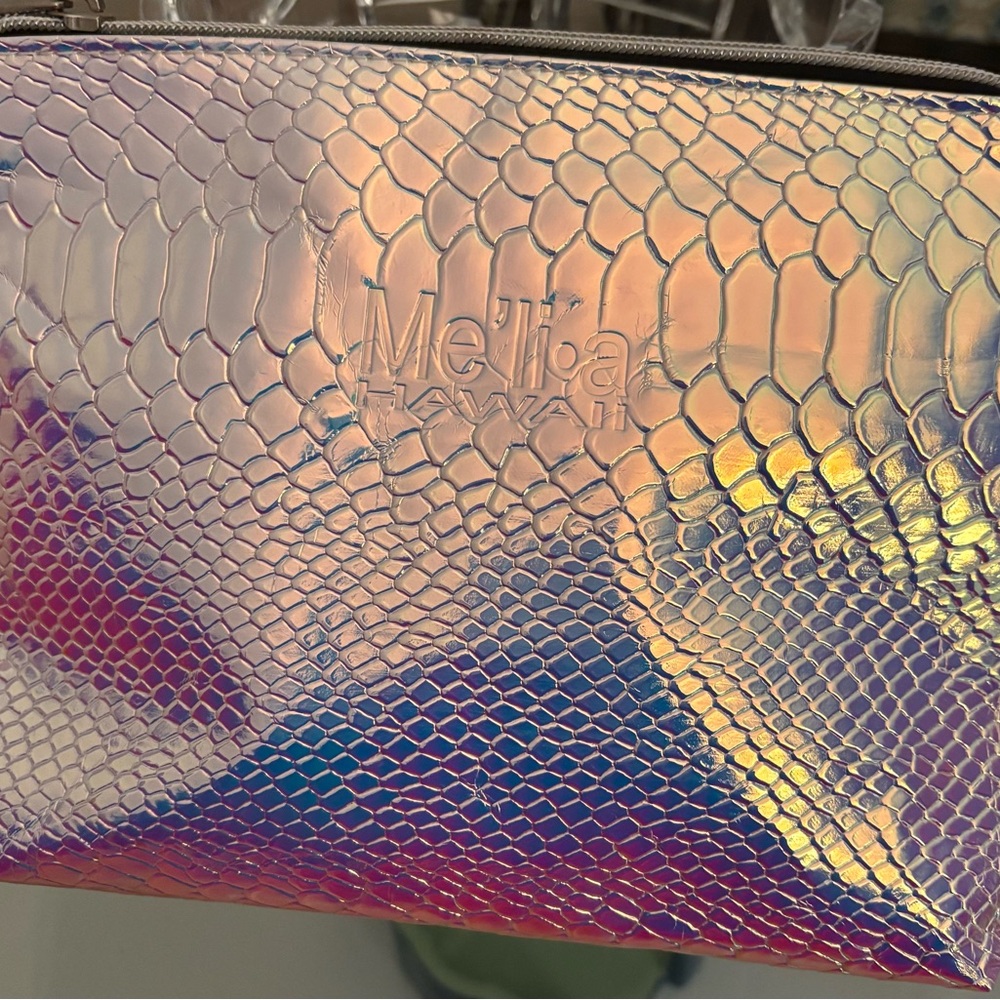 Iridescent Cosmetic Bag
